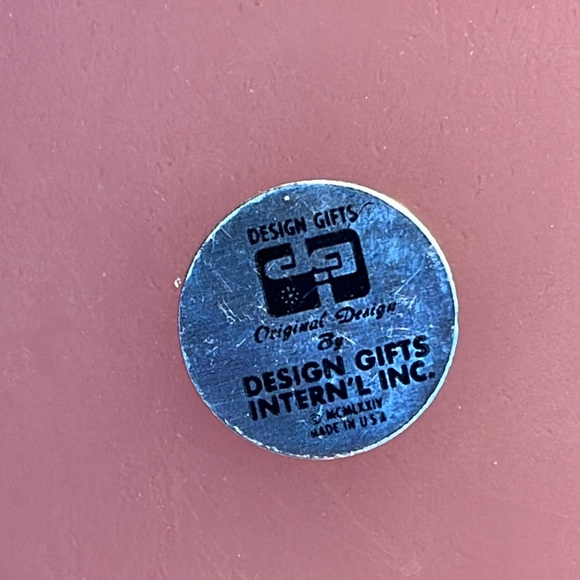 Vintage Unicorn Incolay Stone Jewelry Box. Pre owned. - Picture 3 of 4